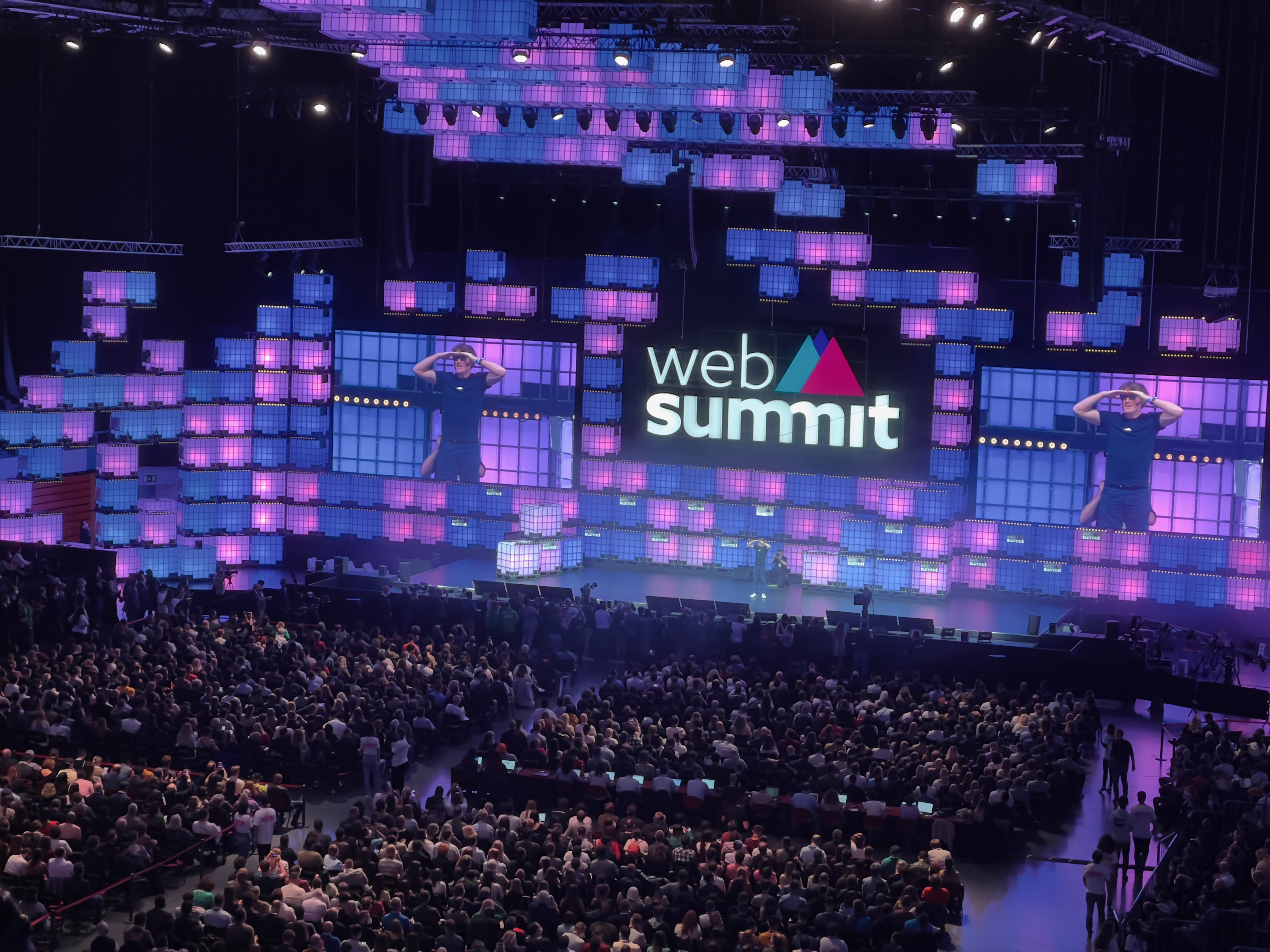 Открытие Websummit