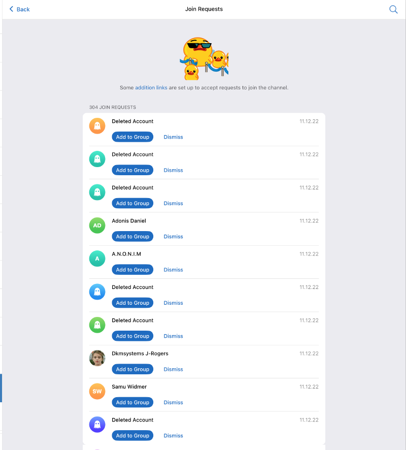 Небывалые темпы антиспама в Telegram