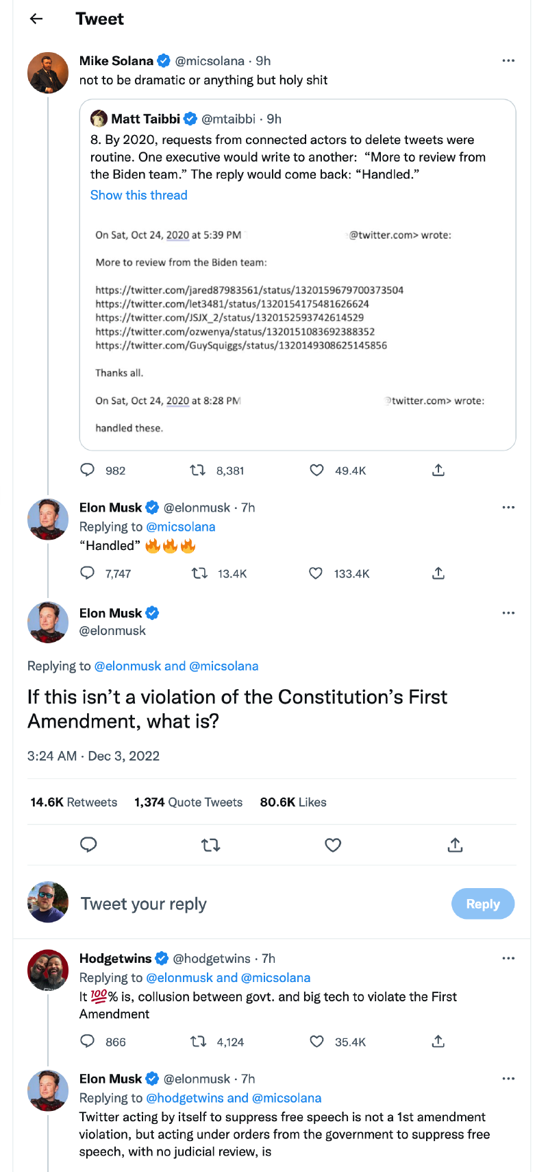 Twitter Files от Маска